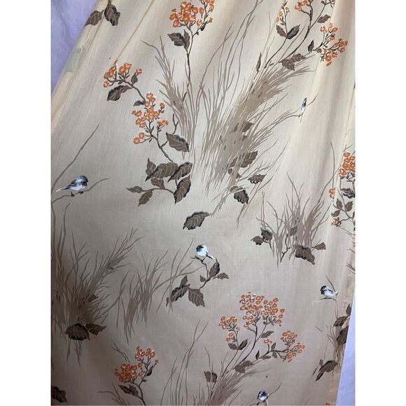 Vintage Curtain Set 1970s MCM - Picture 6 of 9